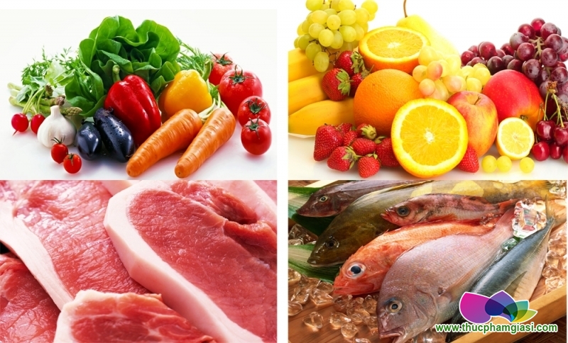 Thực phẩm sạch đảm bảo sức khoẻ tốt cho quý khách hàng 